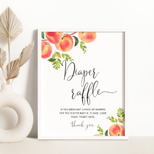 Tombola-Zeichen für Wasserfarben Poster