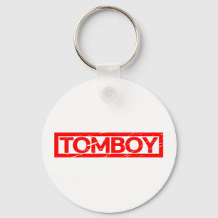 Tomboy-Briefmarke Schlüsselanhänger
