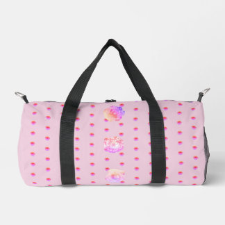 Tomboy-Rosa-Blumen-Dufflebag Duffle Bag