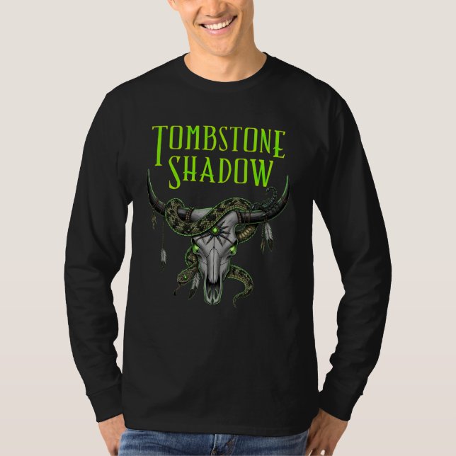 Tombstone Shadow Langarm T-Shirt (Vorderseite)
