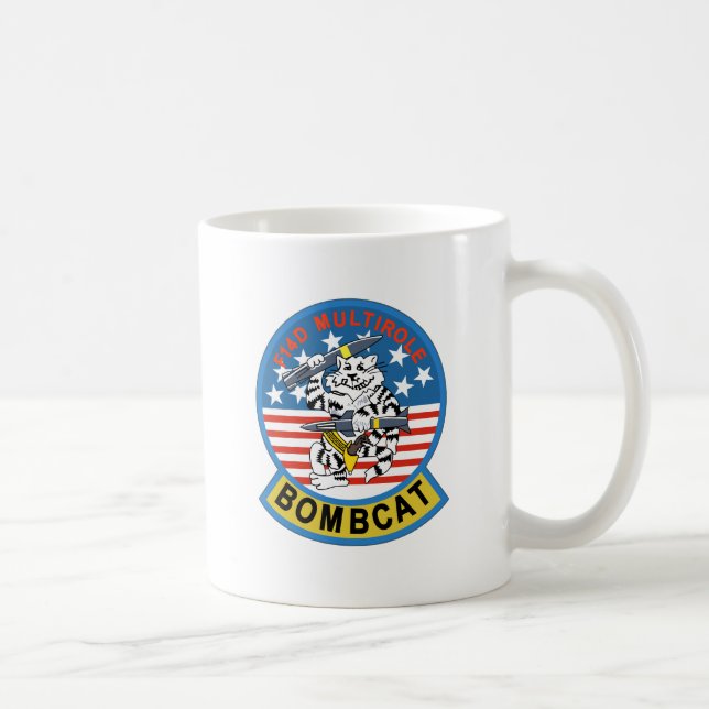 Tomcat f-14 bombcat kaffeetasse (Rechts)