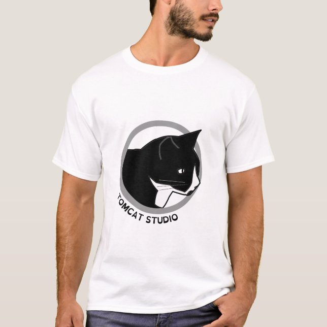Tomcat-Studio-Logo-T - Shirt (Vorderseite)
