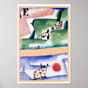 Tomcat Turf, Paul Klee Poster