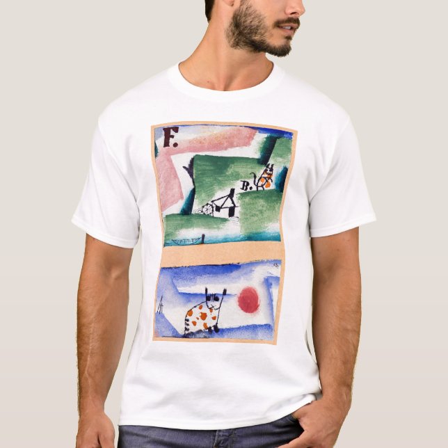 Tomcat Turf, Paul Klee T-Shirt (Vorderseite)