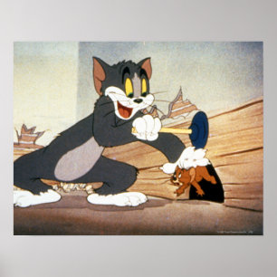 Tome und Jerry Plunger Poster