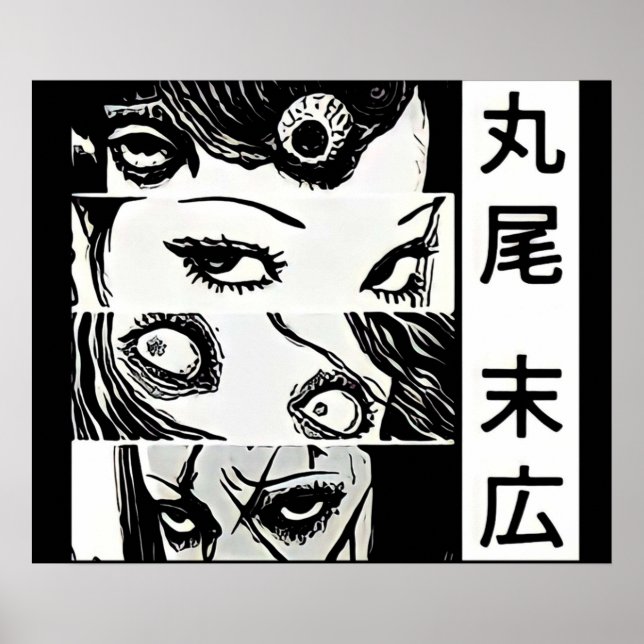 Tomie Junji Ito Poster (Vorne)