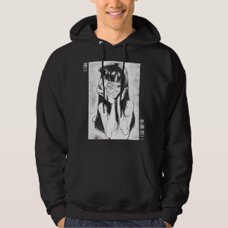 Tomie (veränderbarer Hintergrund) Junji Ito Classi Hoodie