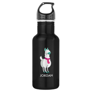 Tommy das Lama Edelstahlflasche