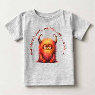Tommy: Das NO Nickerchen Monster Baby T-shirt