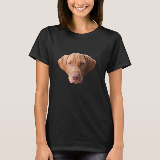 Tommy der Vizsla-Welpe T-Shirt (Vorderseite)
