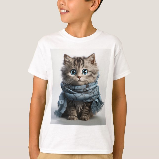 Tommy, die fließendste Tabby-Katze T-Shirt (Vorderseite)