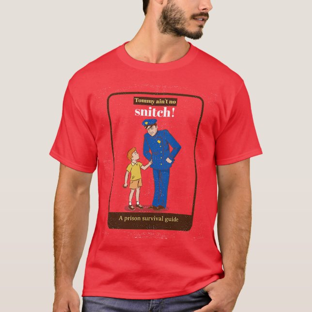 Tommy ist kein Petze T-Shirt (Vorderseite)