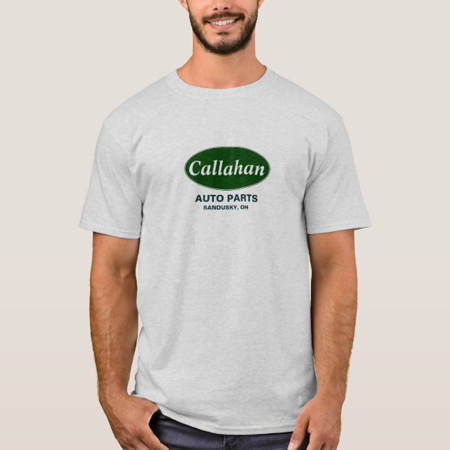 Tommy-Junge Callahan Auto zerteilt T - Shirt (Vorderseite)