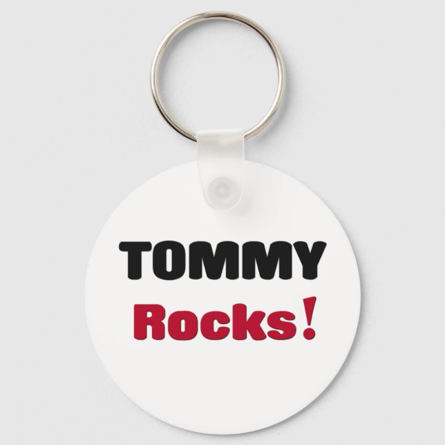 Tommy Rocks Schlüsselanhänger (Vorderseite)