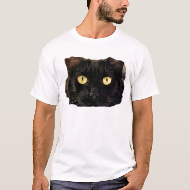 Tommy the Cat auf einem T-Shirt (Vorderseite)