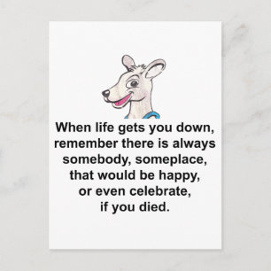 Tommy The Tschreckble Kangaroo 1 Postkarte