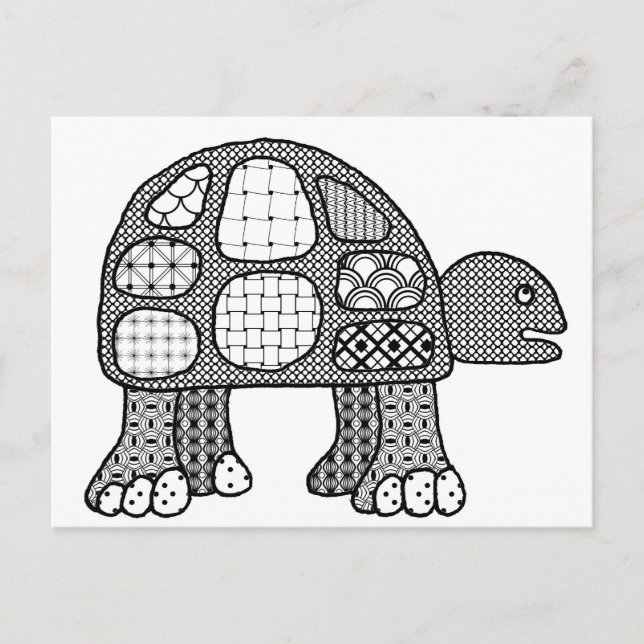 Tommy The Turtle Postcard Postkarte (Vorderseite)