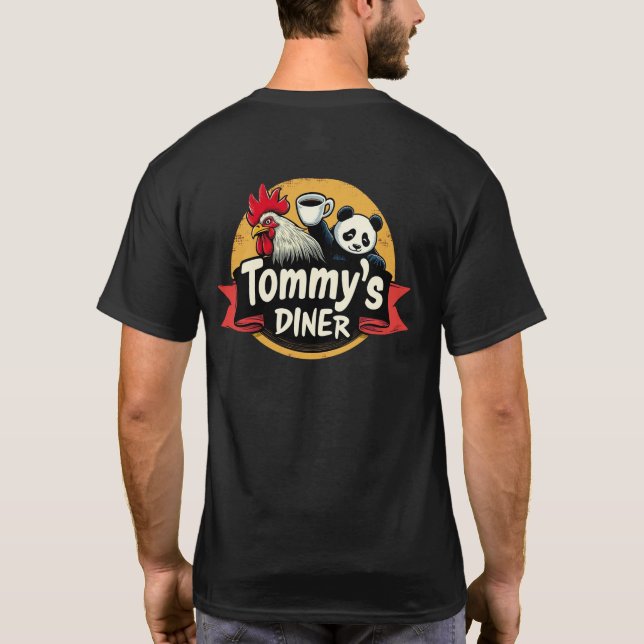 Tommy's Diner T - Shirt (Rückseite)