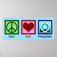 Tomographin Peace Liebe Tomographie