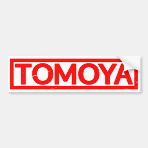 Tomoya Briefmarke Autoaufkleber