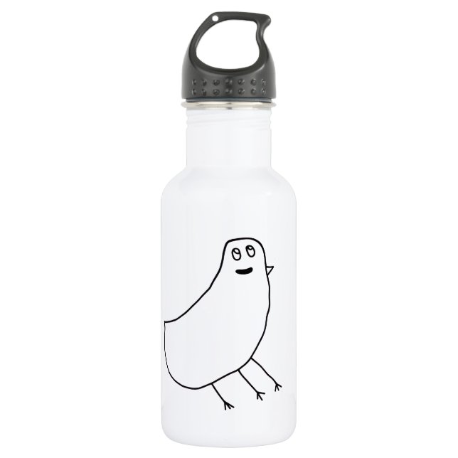 Toms Ente von TOBS Edelstahlflasche (Vorderseite)