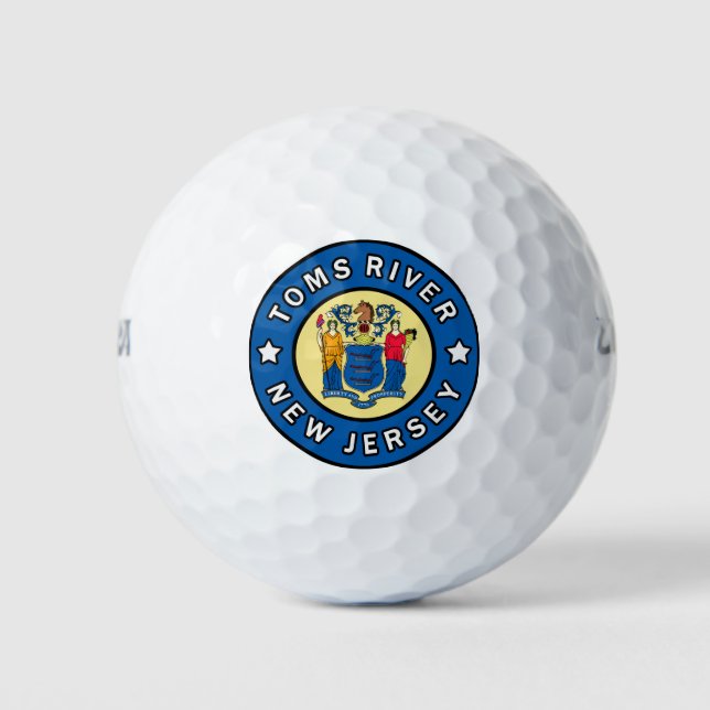 Toms River New Jersey Golfball (Vorderseite)