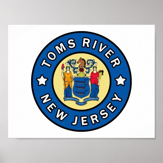 Toms River New Jersey Poster (Vorne)