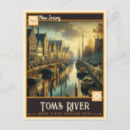 Toms River, New Jersey | VINTAG Postkarte