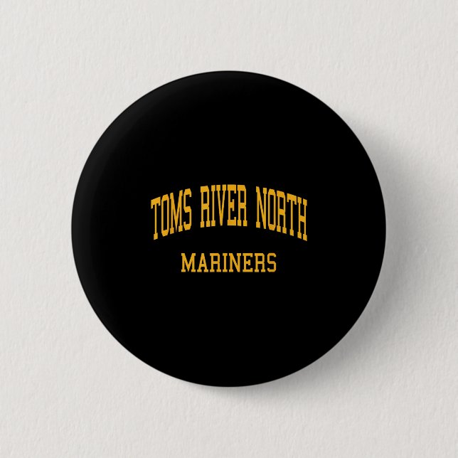 Toms River North High School Hs Toms River Nj Retr Button (Vorderseite)
