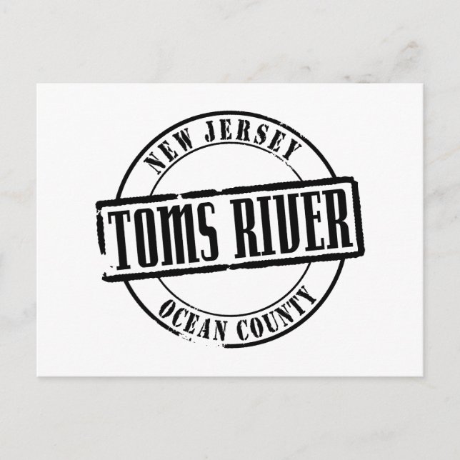 Toms River TItle Postkarte (Vorderseite)