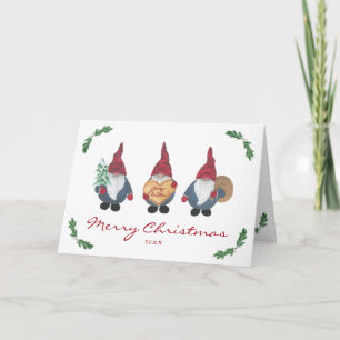 Tomten Weihnachtskarte Feiertagskarte