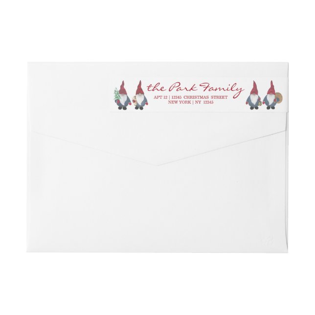 Tomten Wrap um Rückgabezeichen (Rückseite)