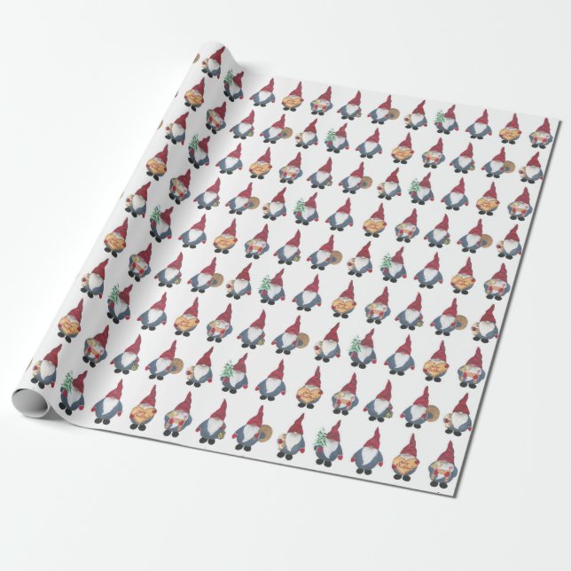 Tomten Wrapping Paper Geschenkpapier (Ungerollt)