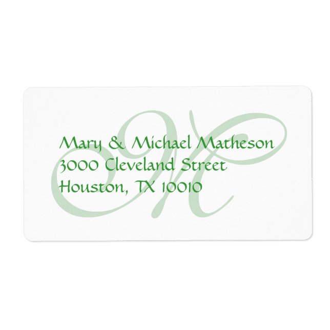 Ton an der Tone Monogramm (Vorne)