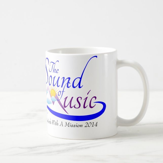 Ton der Musik-GedenkTasse Kaffeetasse (Rechts)