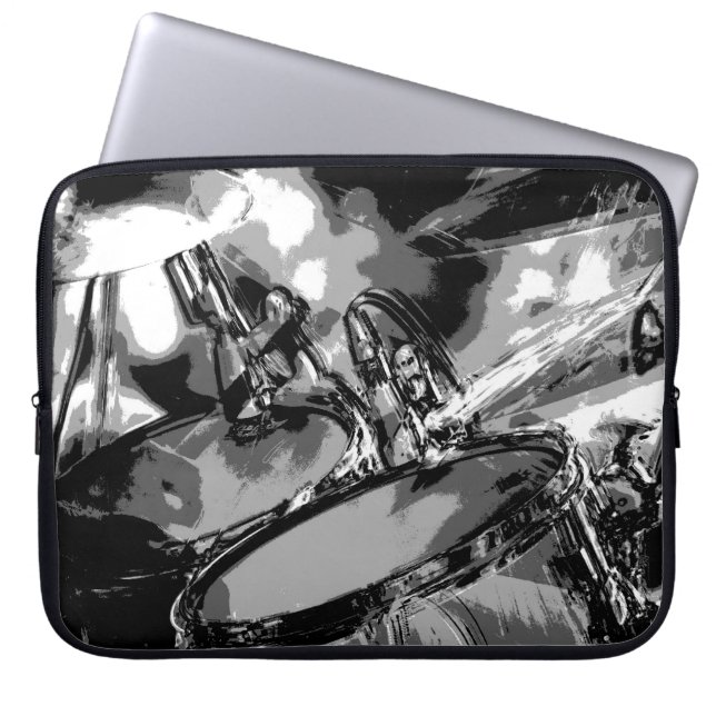 Ton-Elektronik-Tasche Laptopschutzhülle (Vorderseite)