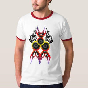 Ton flammt T - Shirt