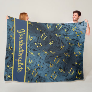 Ton, Metall, Musik, Musik, Zeichen, Note, Form, Fleecedecke