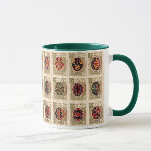 Ton-Tasse Pysanka Ukrainer-Ostern Egg2 zwei Tasse