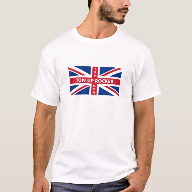 Ton Up Rocker T-Shirt (Vorderseite)