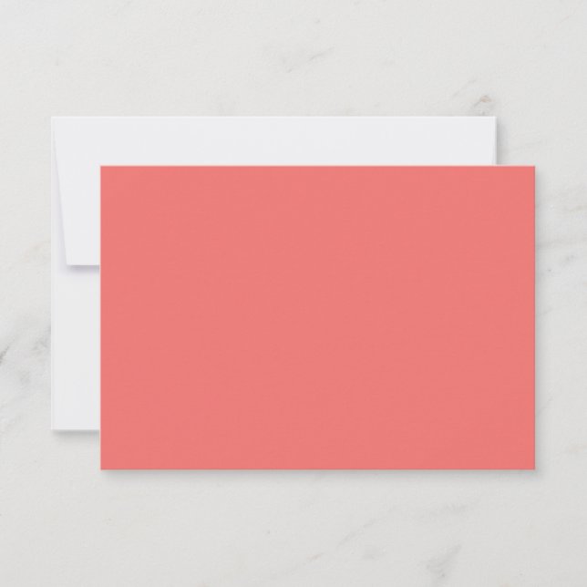 Tonal Citrus Bat Mitzvah Reply RSVP Karte (Vorderseite)