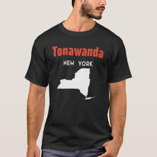 Tonawanda New York Usa State America Travel New Yo T-Shirt