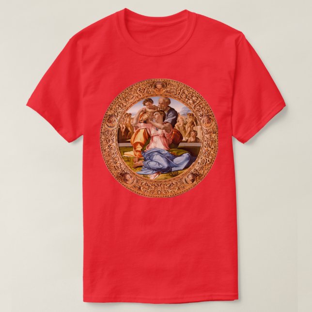 Tondo Doni 15041506 Michelangelo T-Shirt (Design vorne)