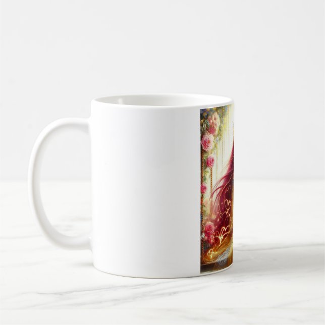 Töne der Hingabe: Ein herzerwärmender Cup Kaffeetasse (Links)