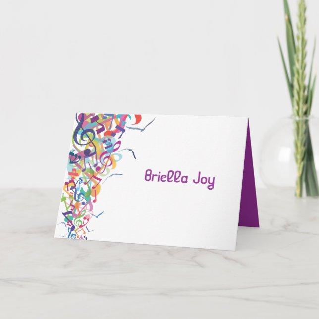 TÖNE DES TORAH Schläger-Bar Mitzvah danken Ihnen (Vorderseite)