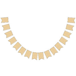 Tone-on-tone Squares. Wimpelkette