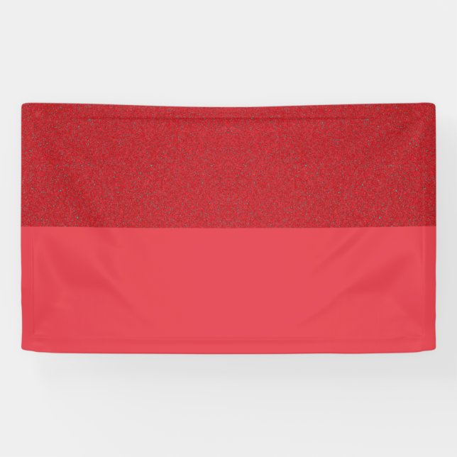 Tone Tomato Red Event Banner - Anpassbar (Horizontal)