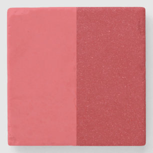 Tone Tomato Red Marble Untersetzer - Anpassbar