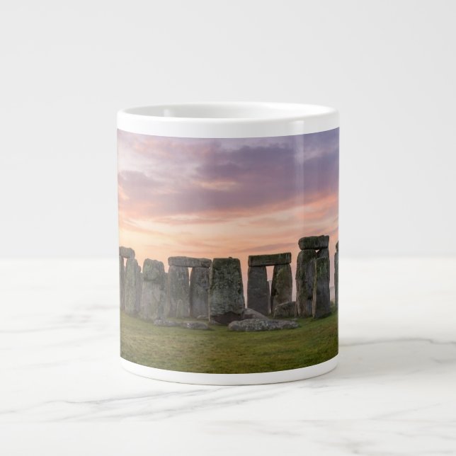 tonehenge England Ancient Stone Circle Jumbo-Tasse (Vorderseite)