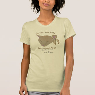 Tonen Sie es unten Taupe-Shirt - Purkinje T-Shirt